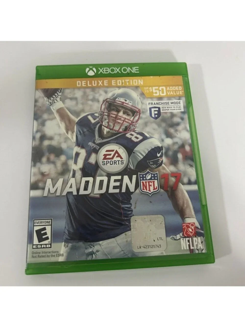 Xbox One Madden Lot of 3 NFL 19 + 18 + 17 Deluxe Edition Video Game Complete